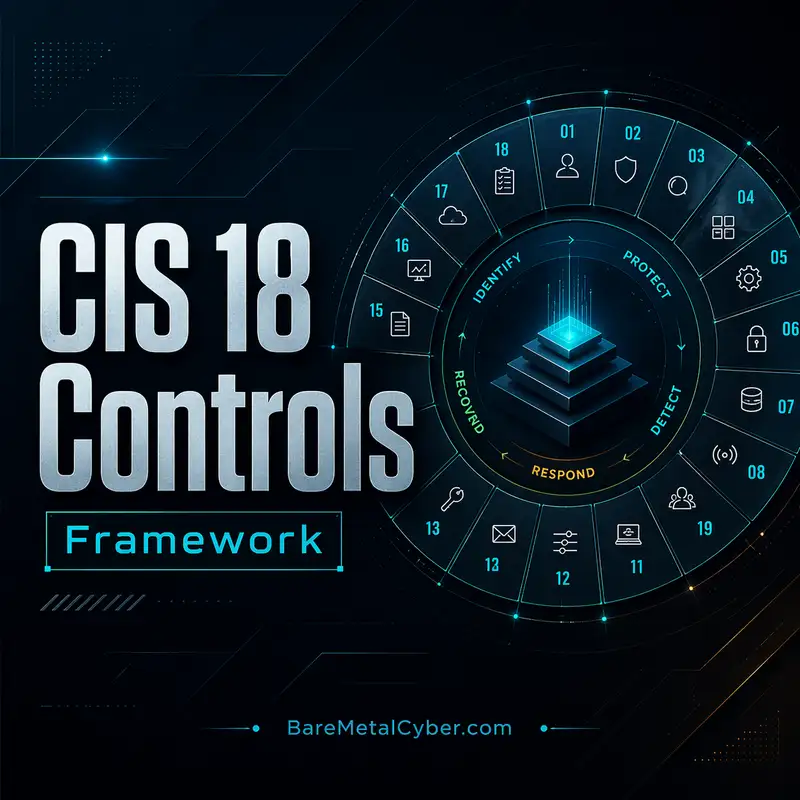 Framework: The Center for Internet Security (CIS) Top 18 Controls