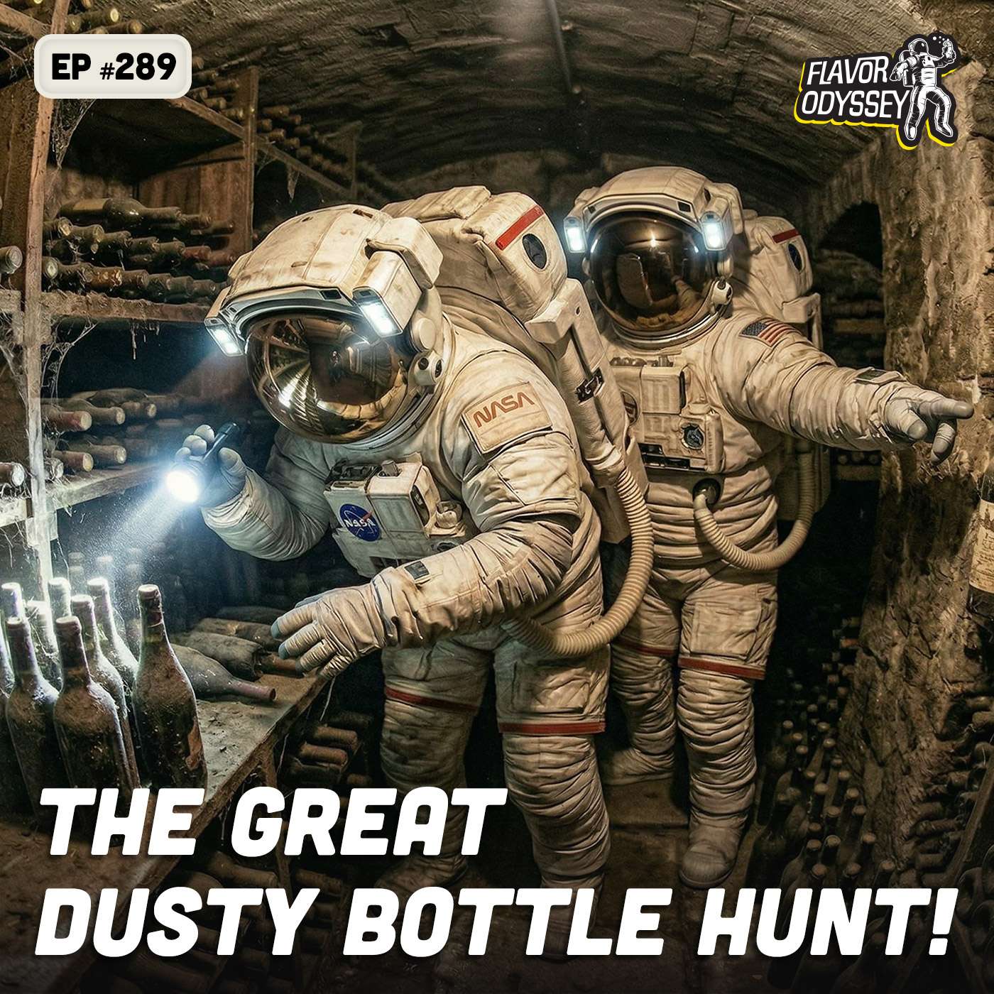 Flavor Odyssey’s Dusty Bottle Showdown episode artwork