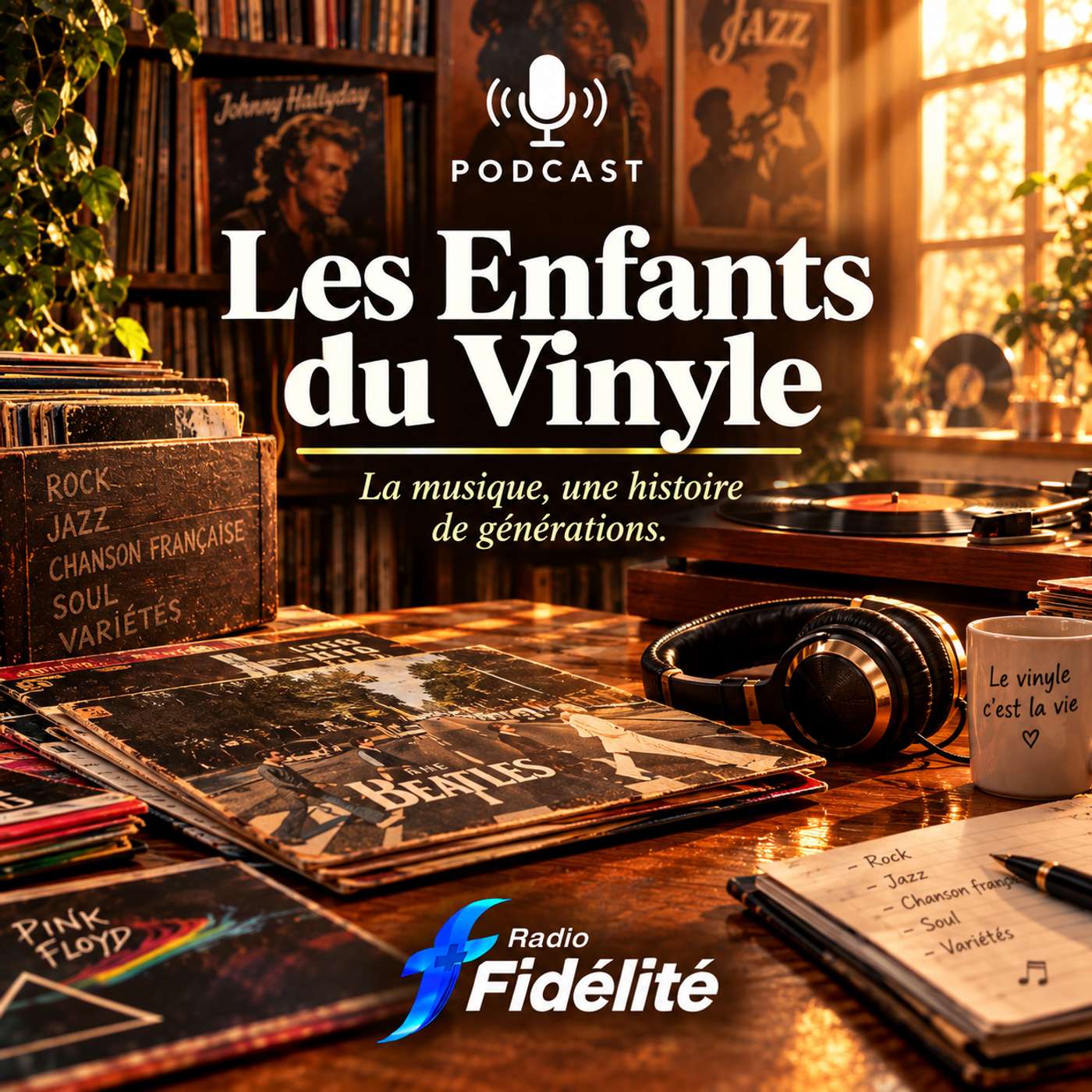 Les enfants du vinyle - Radio Fidélité