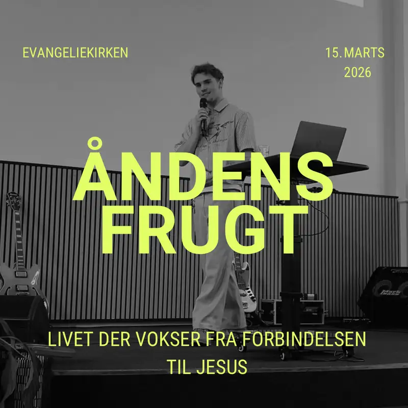 Lukas Manniche | Åndens frugt – Livet der vokser fra forbindelsen til Jesus | 15. marts 2026