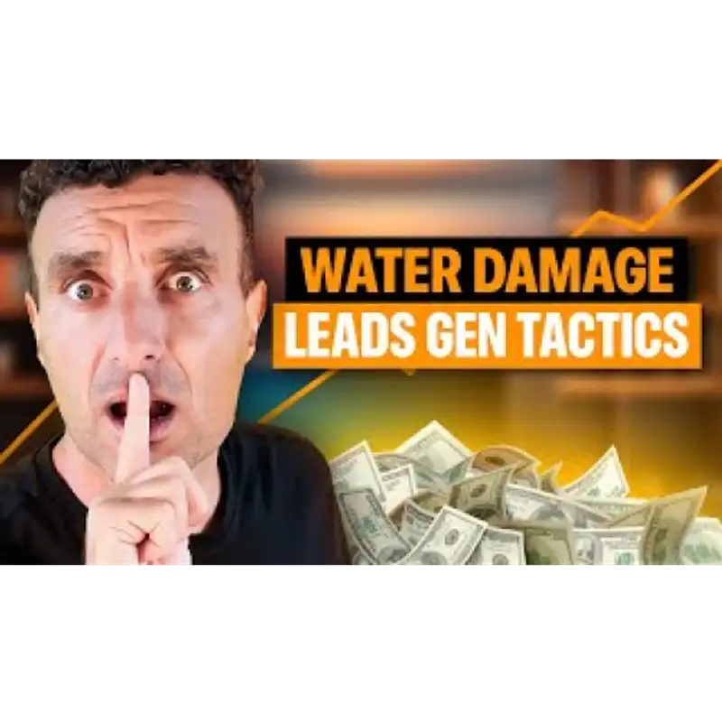 Water Damage Lead Generation Strategies That Actually Work