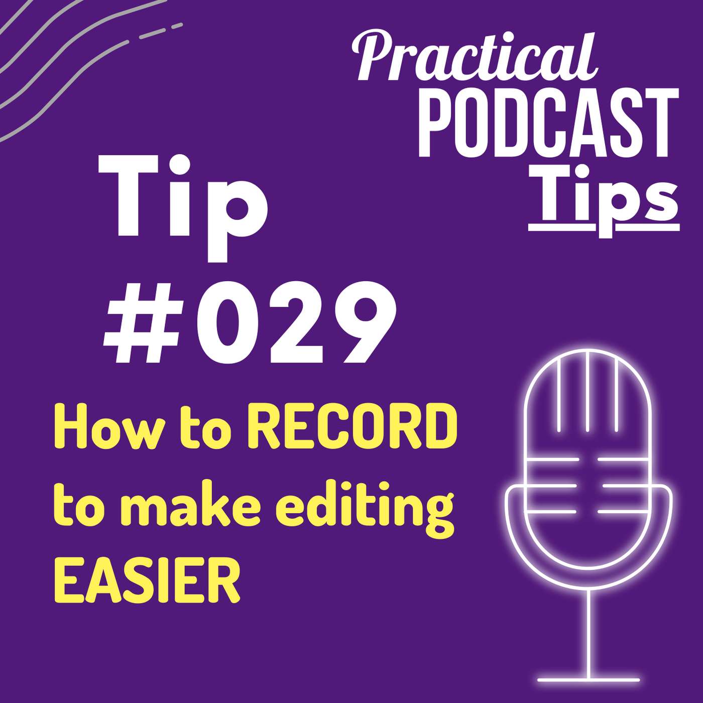 How to RECORD to make editing EASIER How to RECORD to make editing EASIER