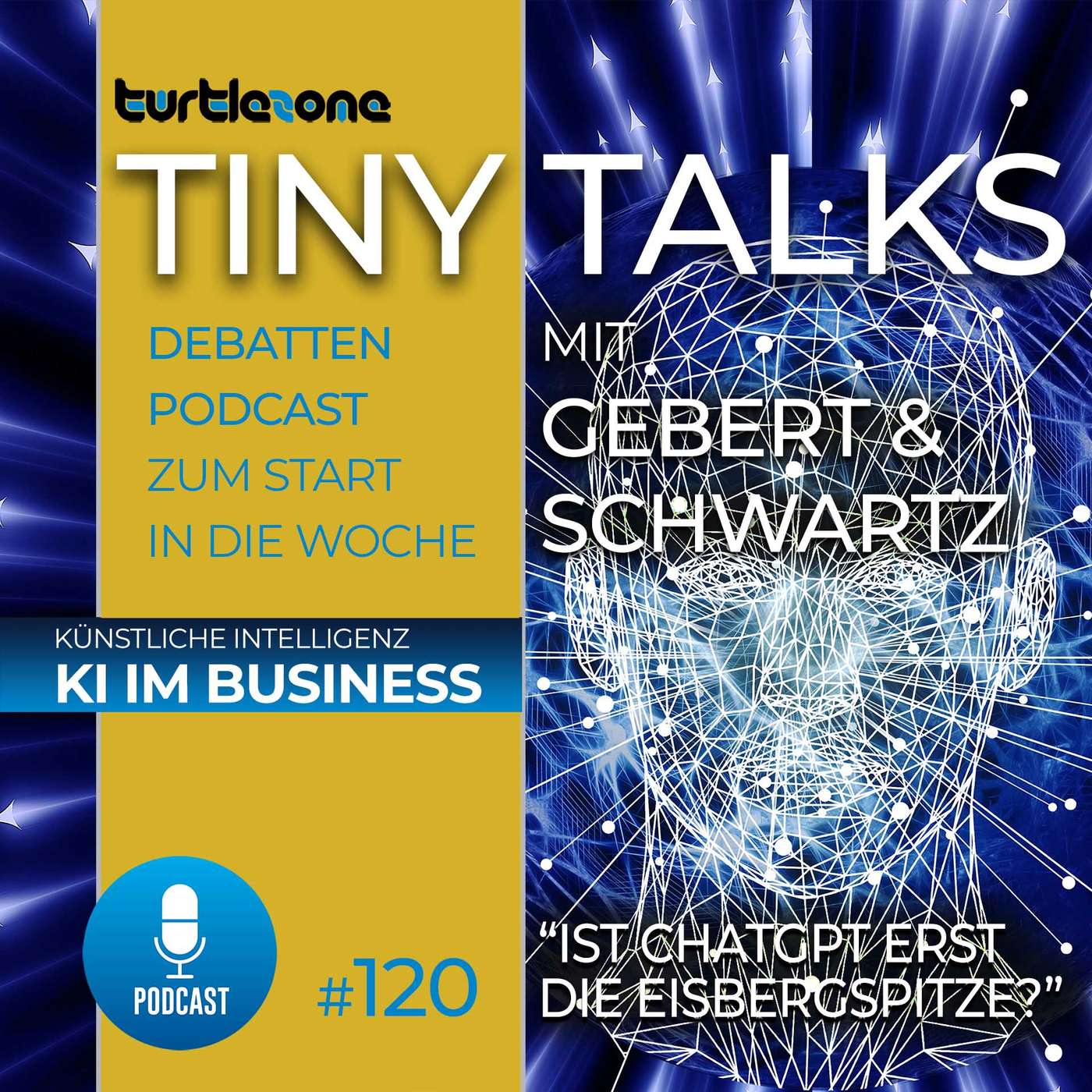 Turtlezone Tiny Talks - Der Debatten-Podcast mit Gebert und Schwartz