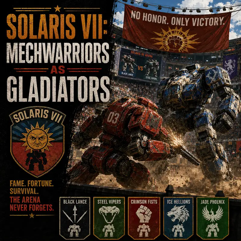Solaris VII: MechWarriors as Gladiators