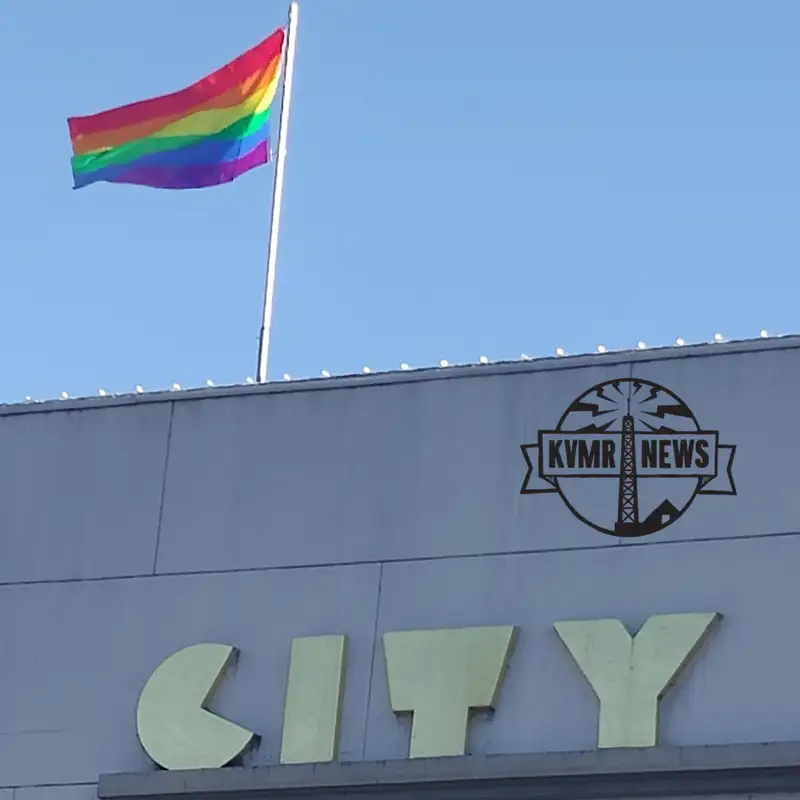 Pride Flag Raised Over Nevada City 