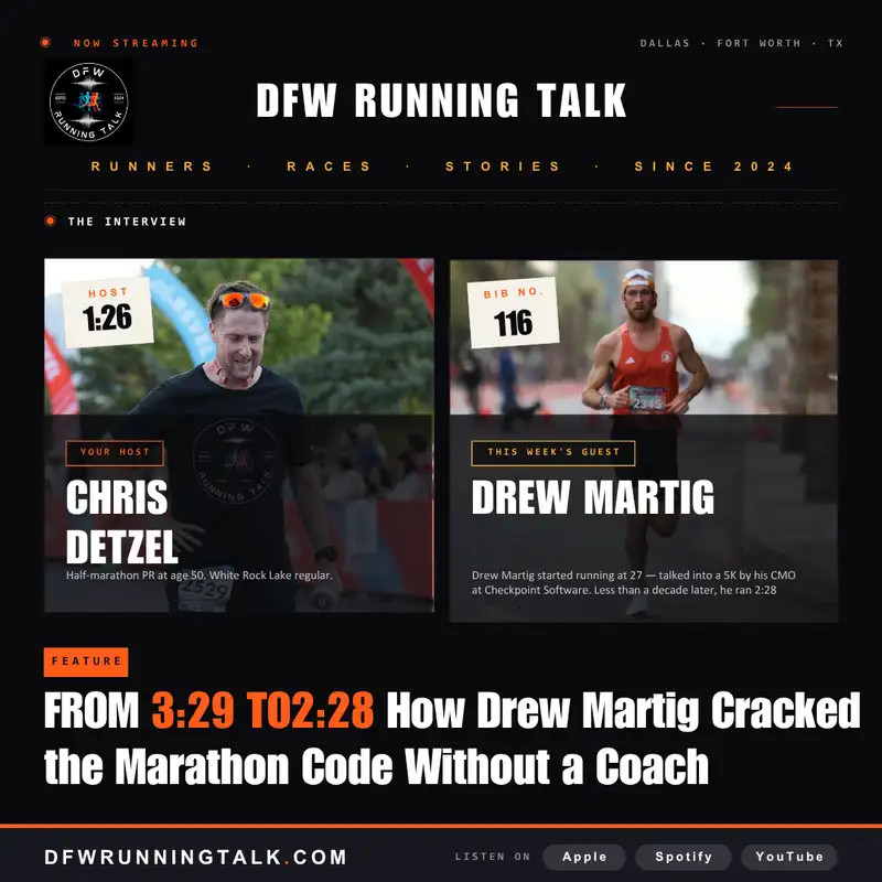 Drew Martig: Self-Coaching to a 2:28 Marathon, Altitude Training in Flagstaff & Berlin Race Day