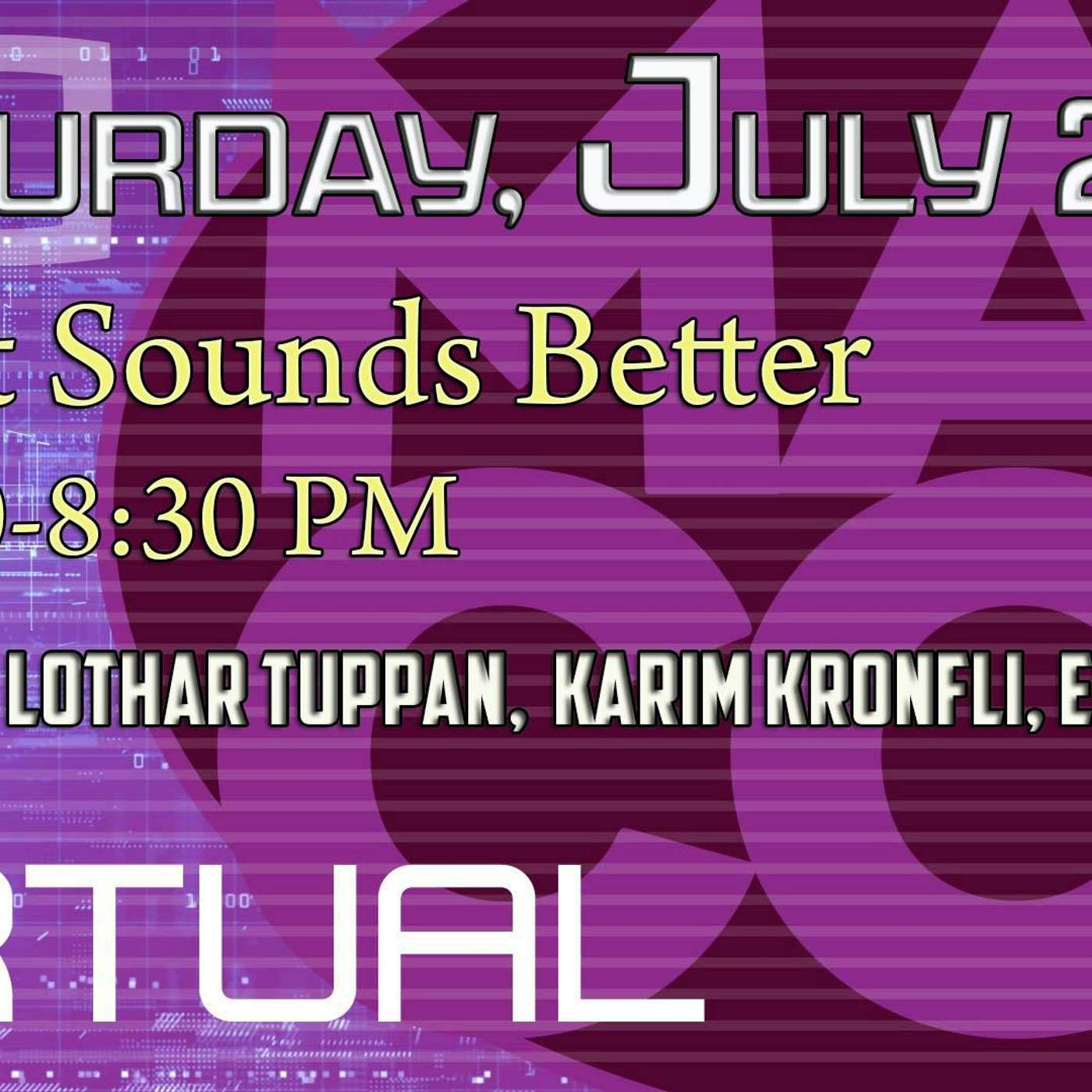 Mutual Presents: MADCON 2021- Saturday 5: That Sounds Better episode artwork