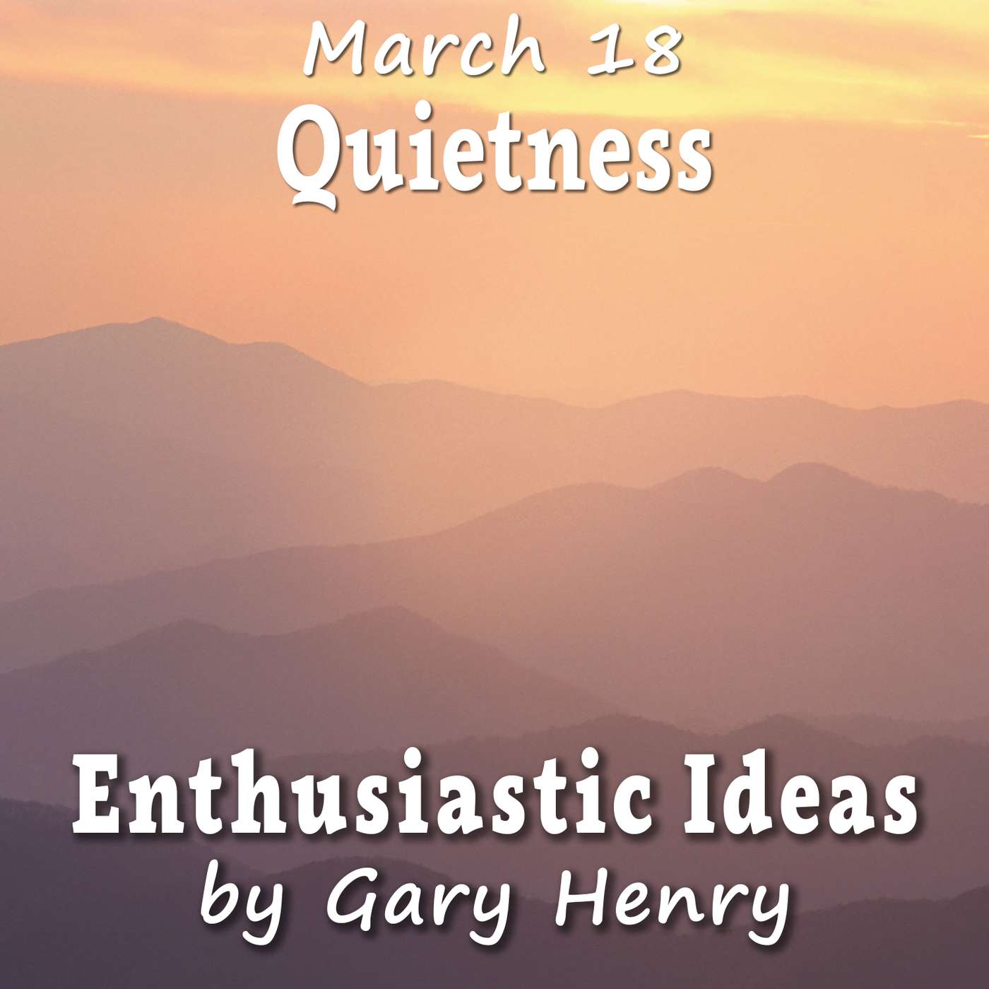 Quietness (March 18) episode artwork
