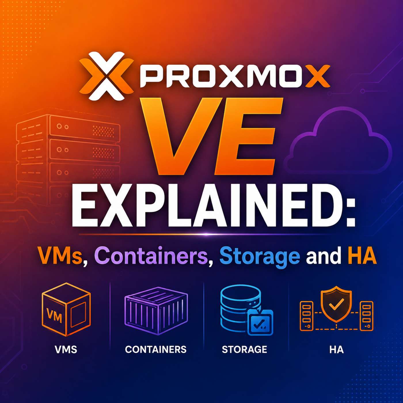 Proxmox VE Explained: VMs, Containers, Storage and HA episode artwork