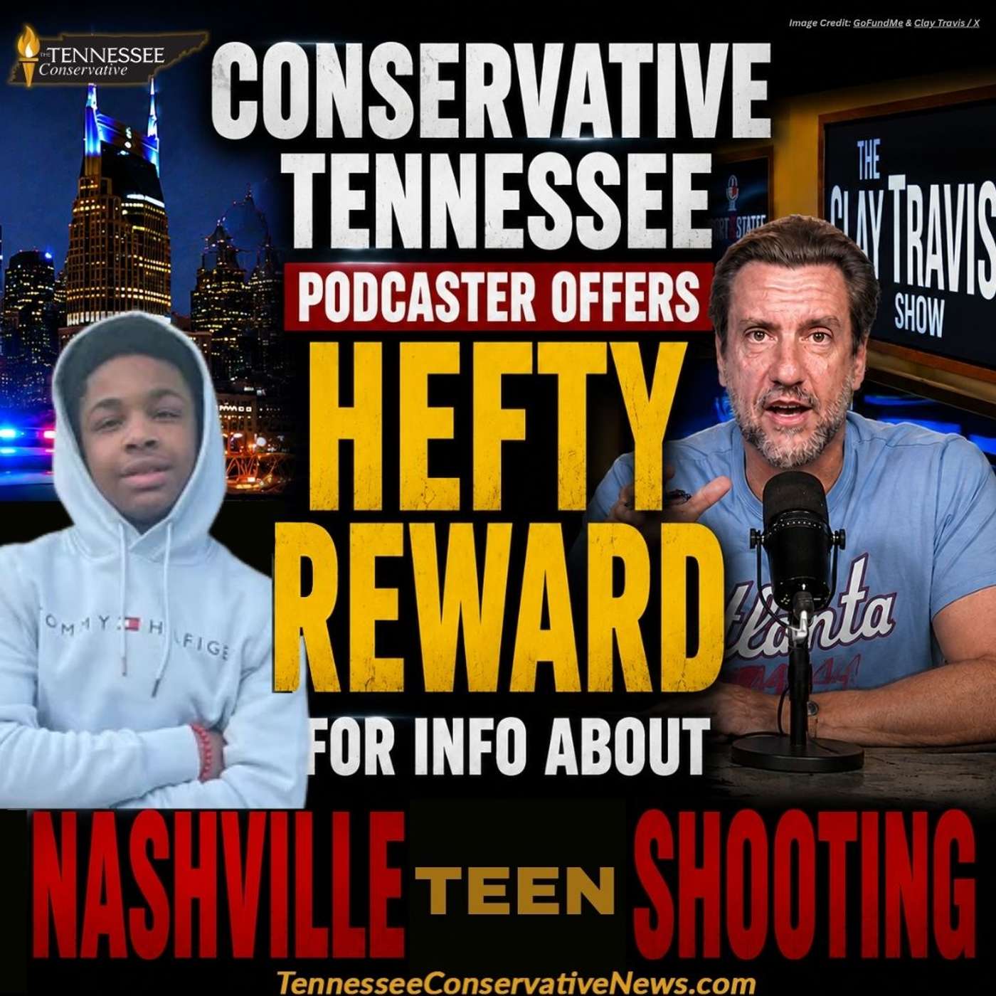 Conservative Tennessee Podcaster Offers Hefty Reward For Info About Nashville Teen Shooting