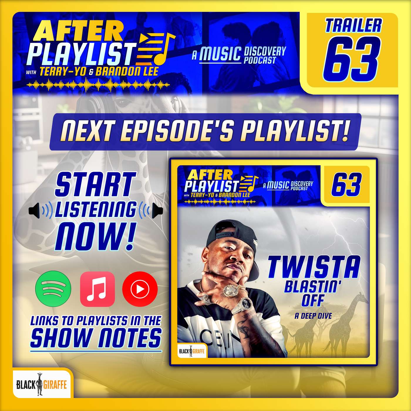 Twista Blastin' Off (Episode Trailer + Music Links)