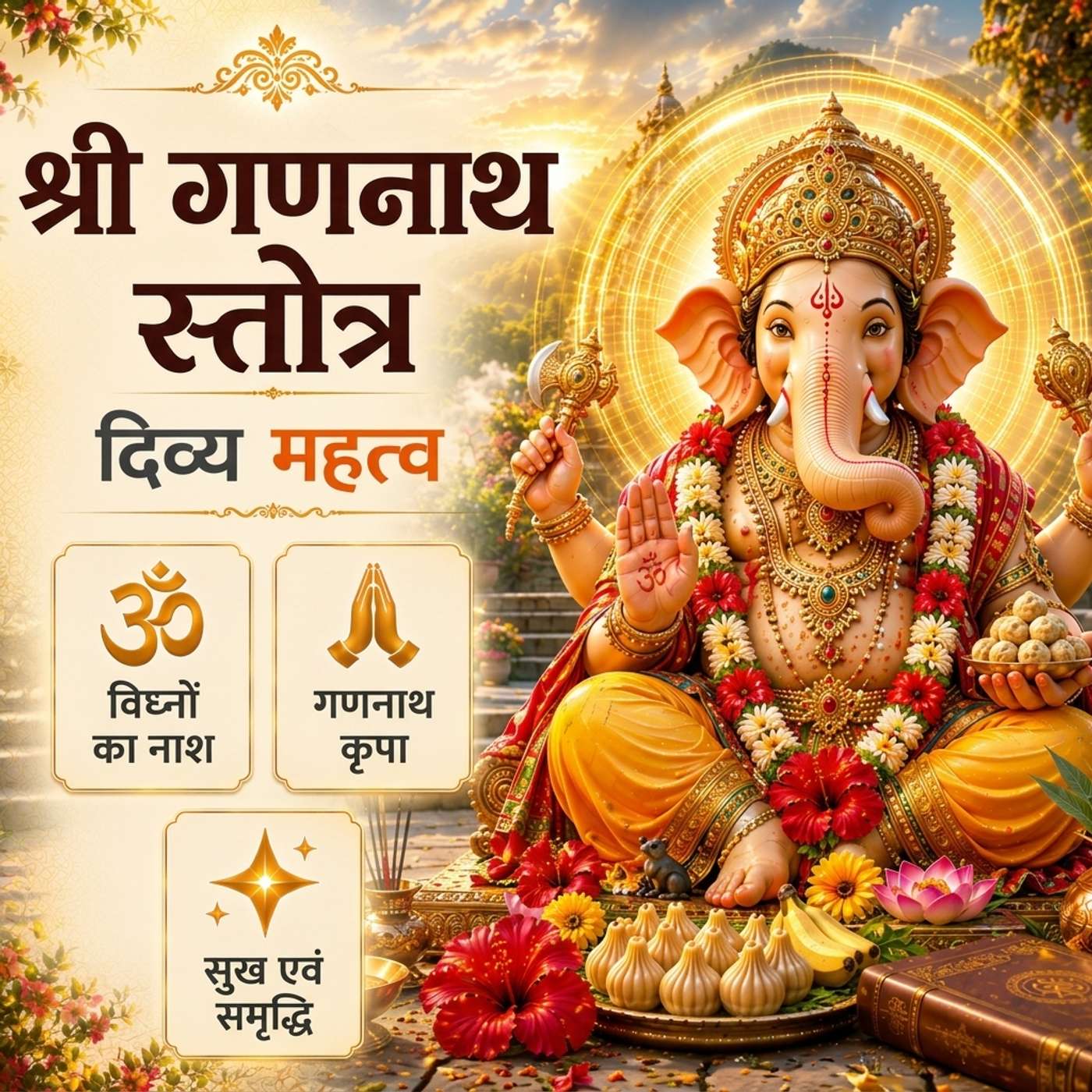 श्री गणनाथ स्तोत्र 🙏 | दिव्य महत्व | Shree Gananatha Stotram episode artwork