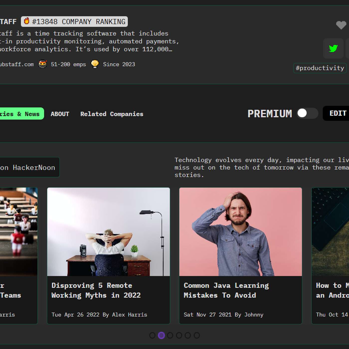 Meet Hubstaff: HackerNoon Company of the Week