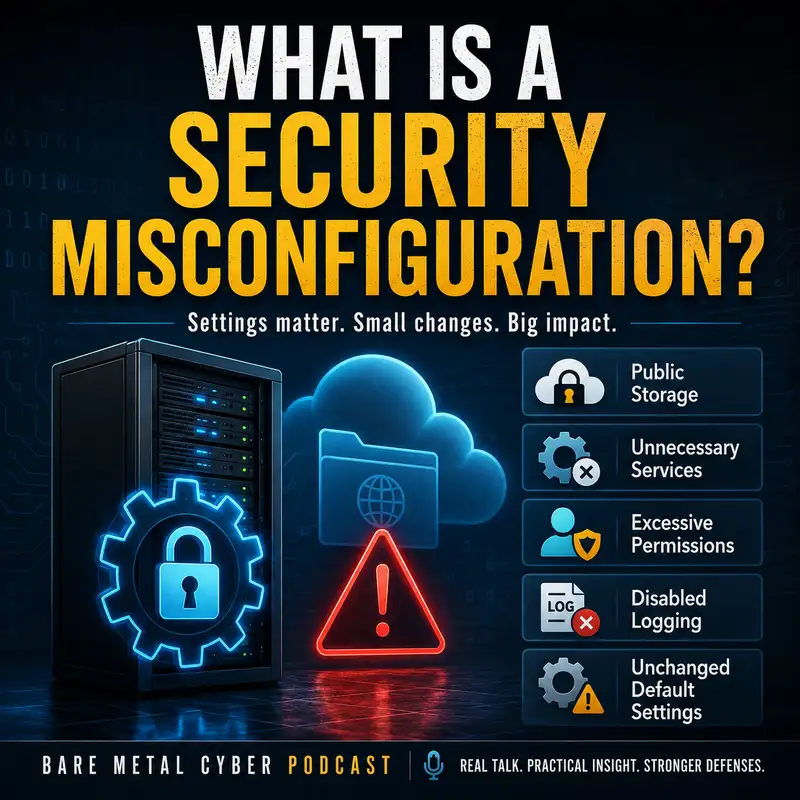 What Is a Security Misconfiguration?