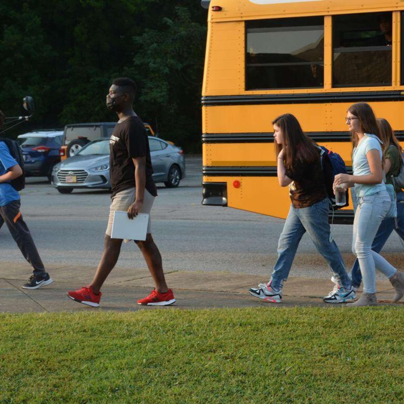 Who's to blame for student hurt on bus, plus library book bans, Sunday morning movies episode artwork