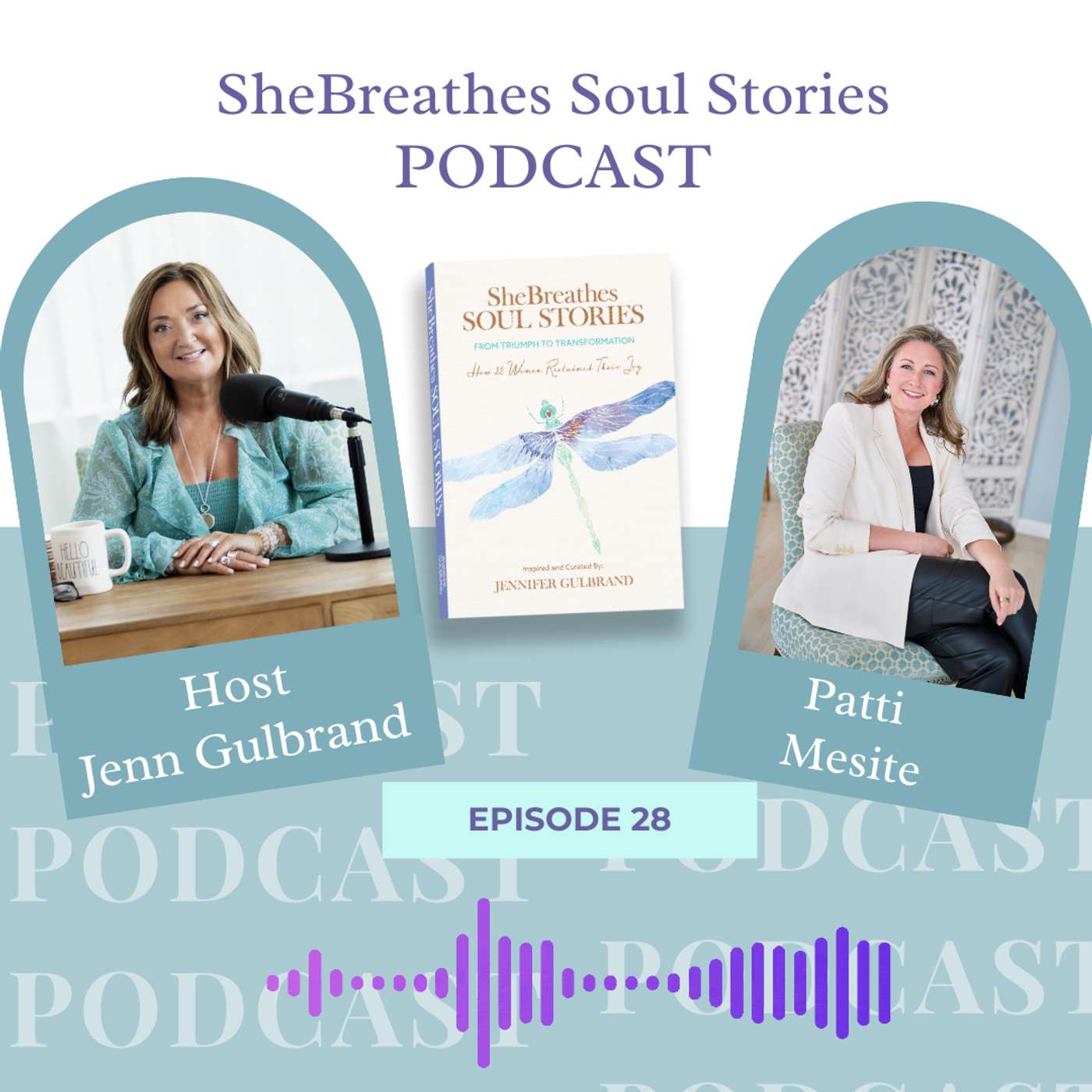 Episode 28: Reclaiming Joy After Divorce with Guest Patti Mesite. episode artwork