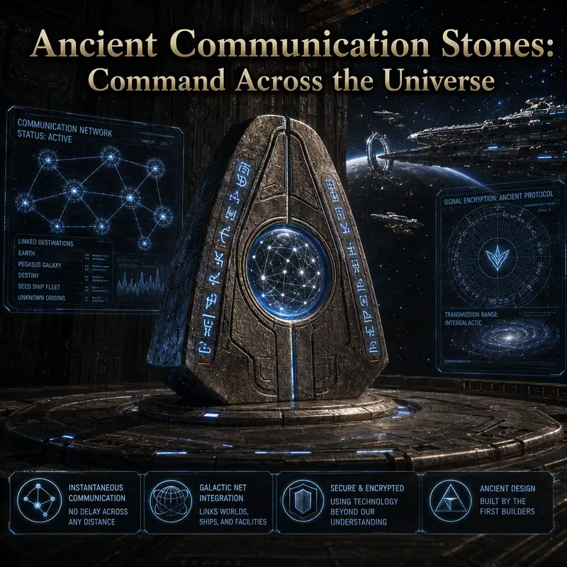Ancient Communication Stones: Command Across the Universe