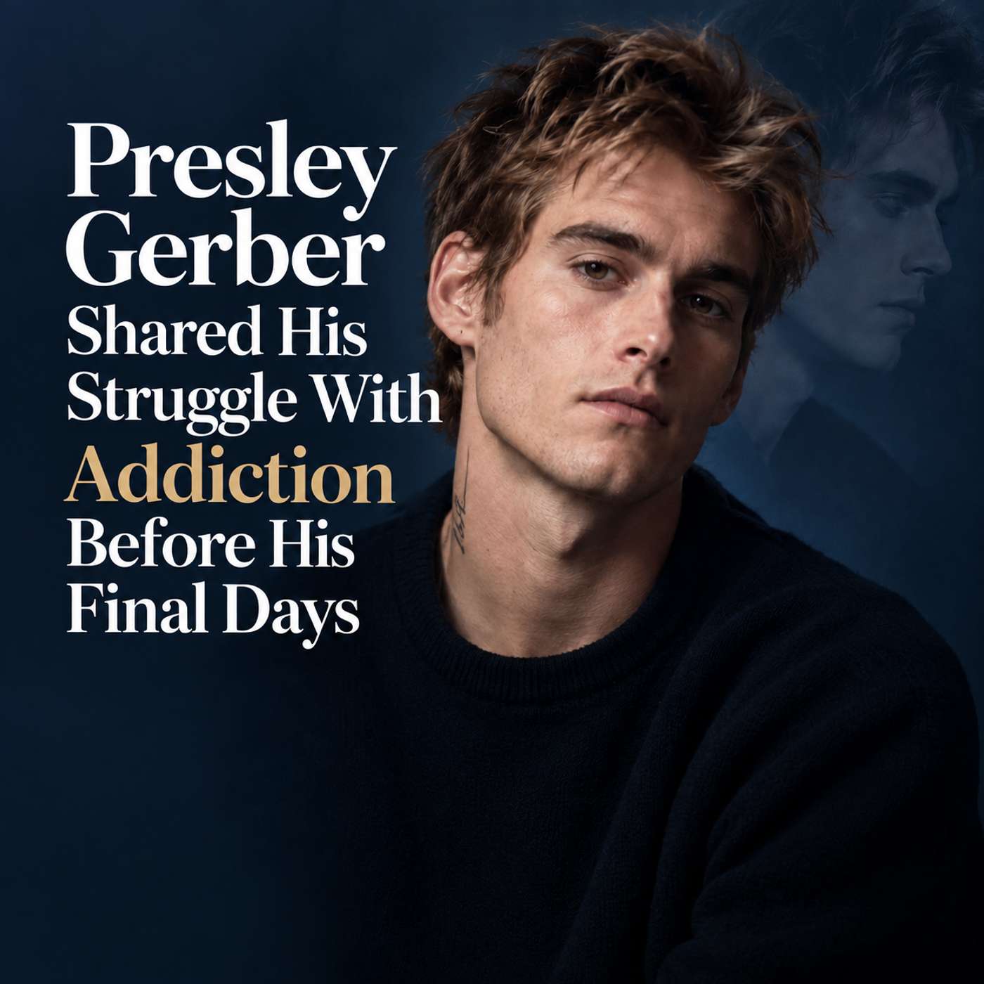 Presley Gerber Shared His Struggle With Addiction Before His Final Days