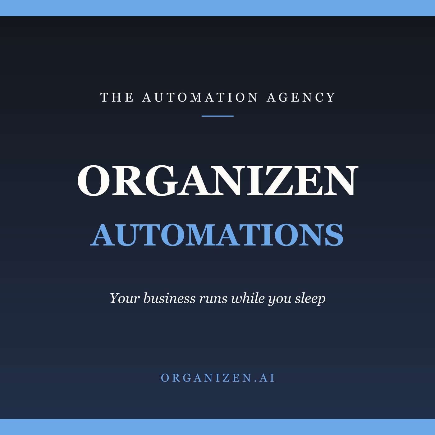 Organizen - Automations podcast artwork