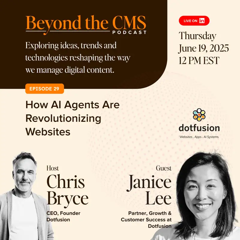 Beyond The CMS 29 - Janice Lee - How AI Agents Are Revolutionizing Content Strategy