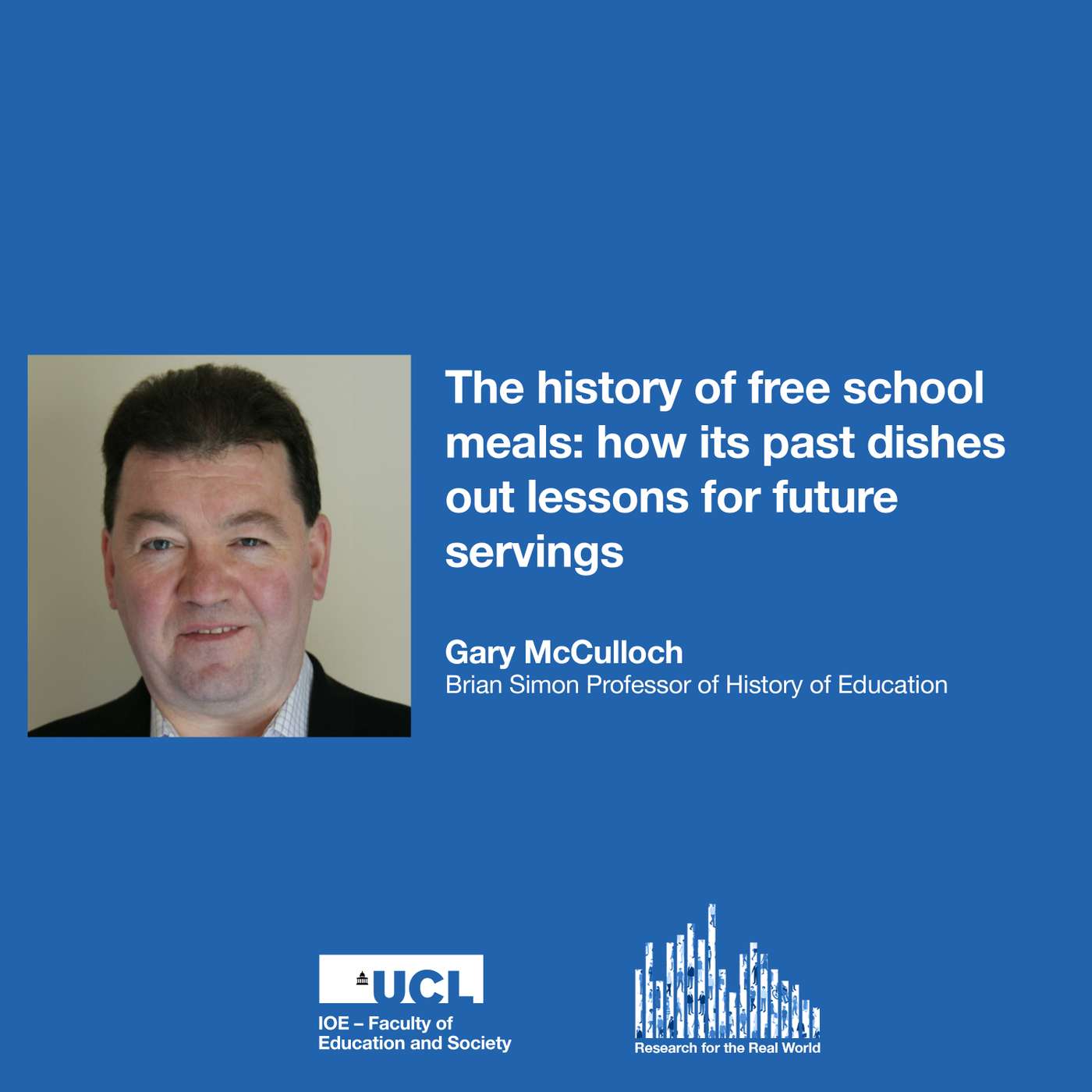 The history of free school meals: how its past dishes out lessons for future servings | Research for the Real World