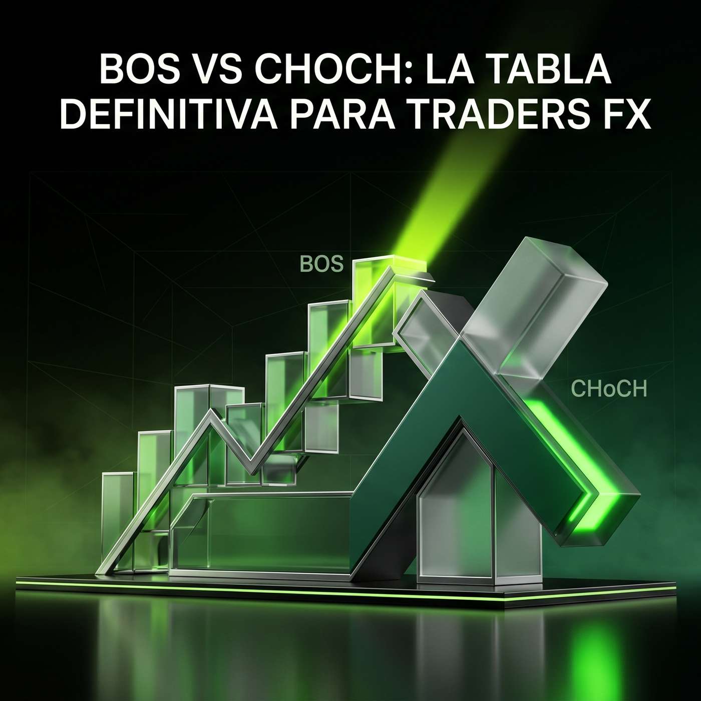 BOS vs CHoCH: La Tabla Definitiva para Traders FX