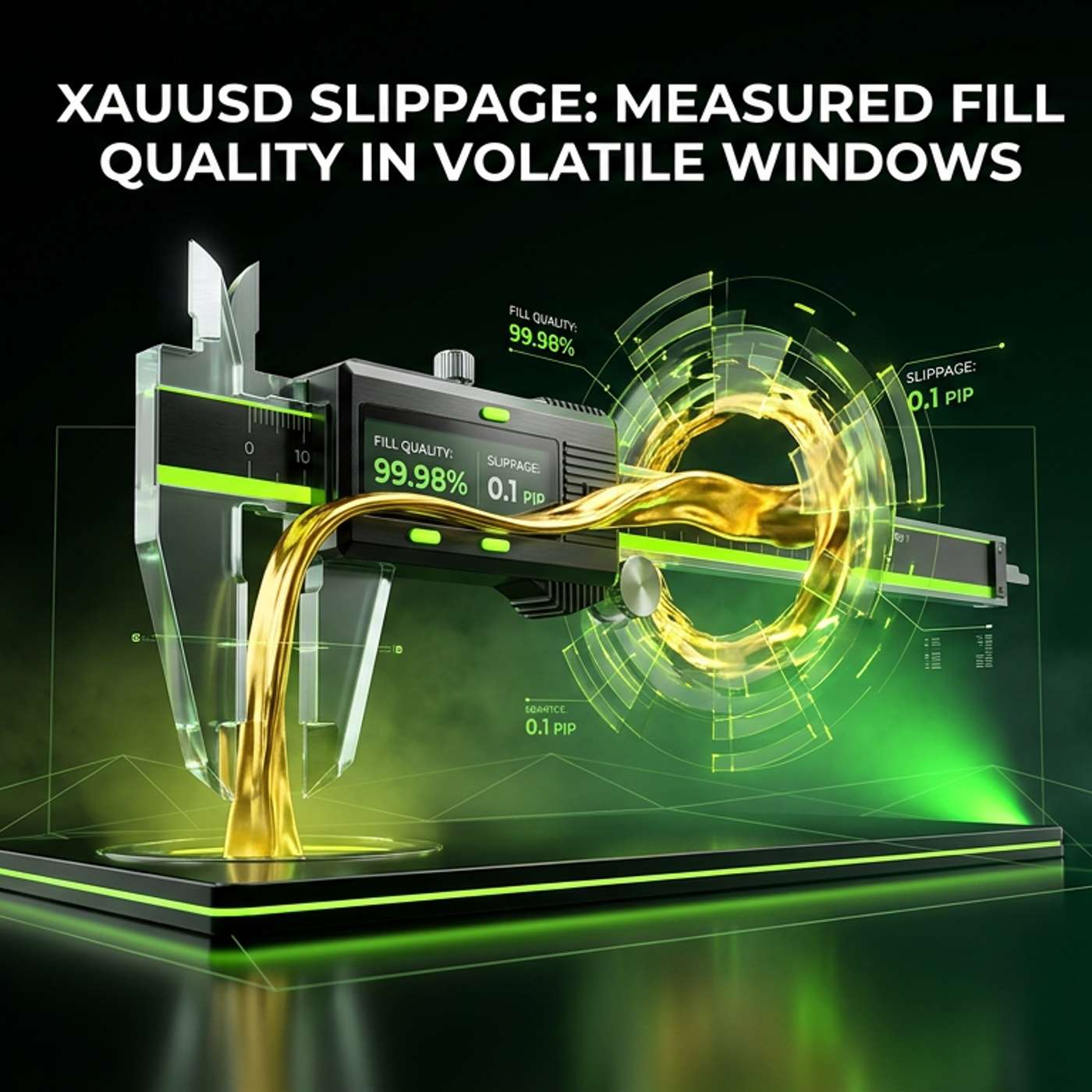 XAUUSD Slippage: Measured Fill Quality in Volatile Windows