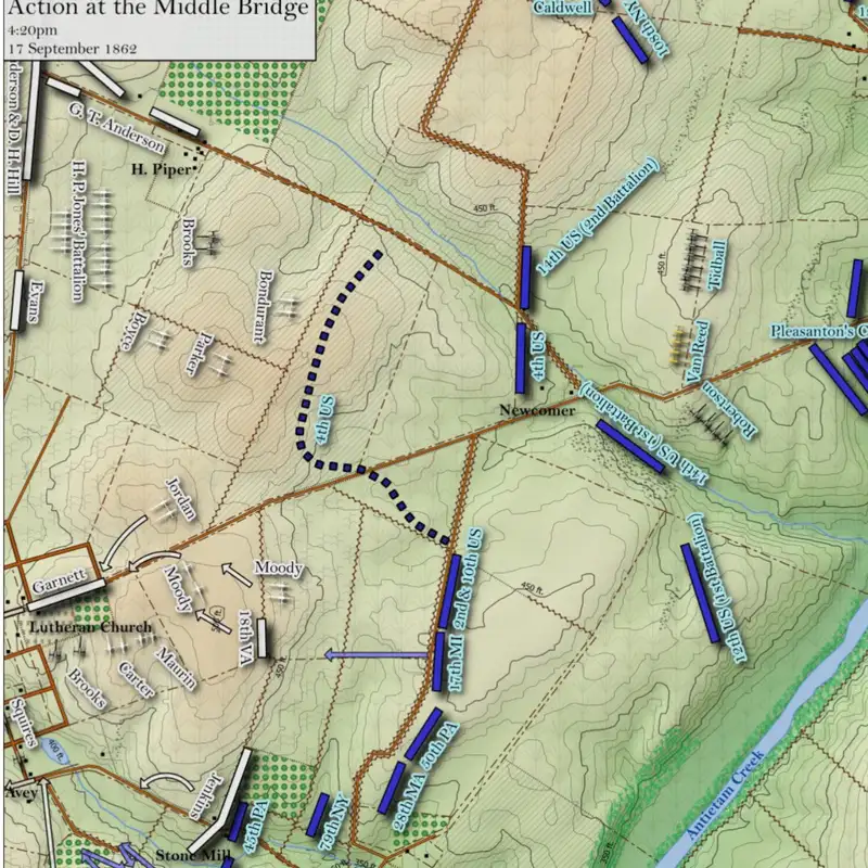Mapping Antietam: Aaron Holley's GPS meets historic cartography