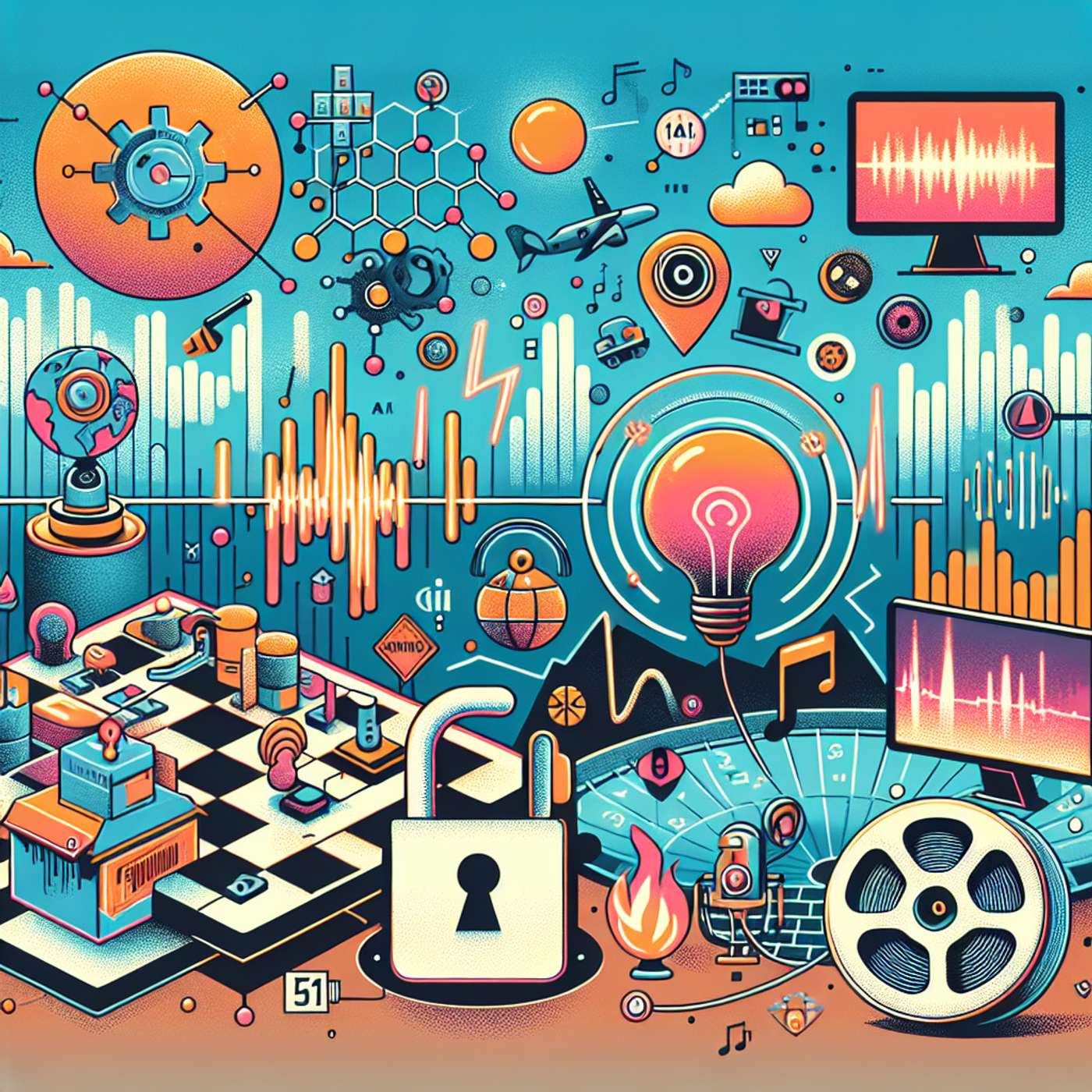 "Bitmagic's AI Game Creation, Google's Surge in Emissions, Nvidia's Anti-Trust Charges, ElevenLabs AI Voices and Runway's Video Tech Revolution" episode artwork