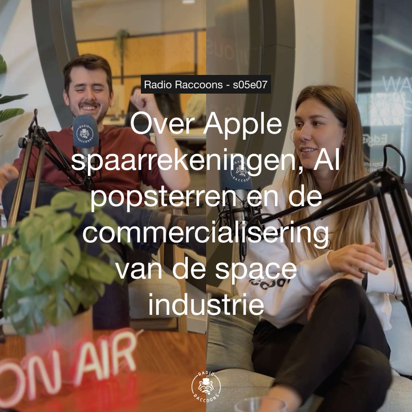 S05E07 - Over Apple spaarrekeningen, AI popsterren en de commercialisering van de space industrie episode artwork