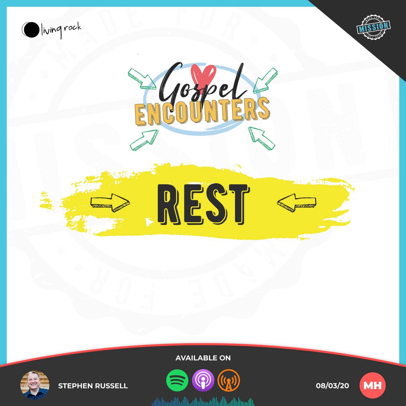 Gospel Encounters: Rest | Stephen Russell | 08/03/20 | Market Harborough episode artwork