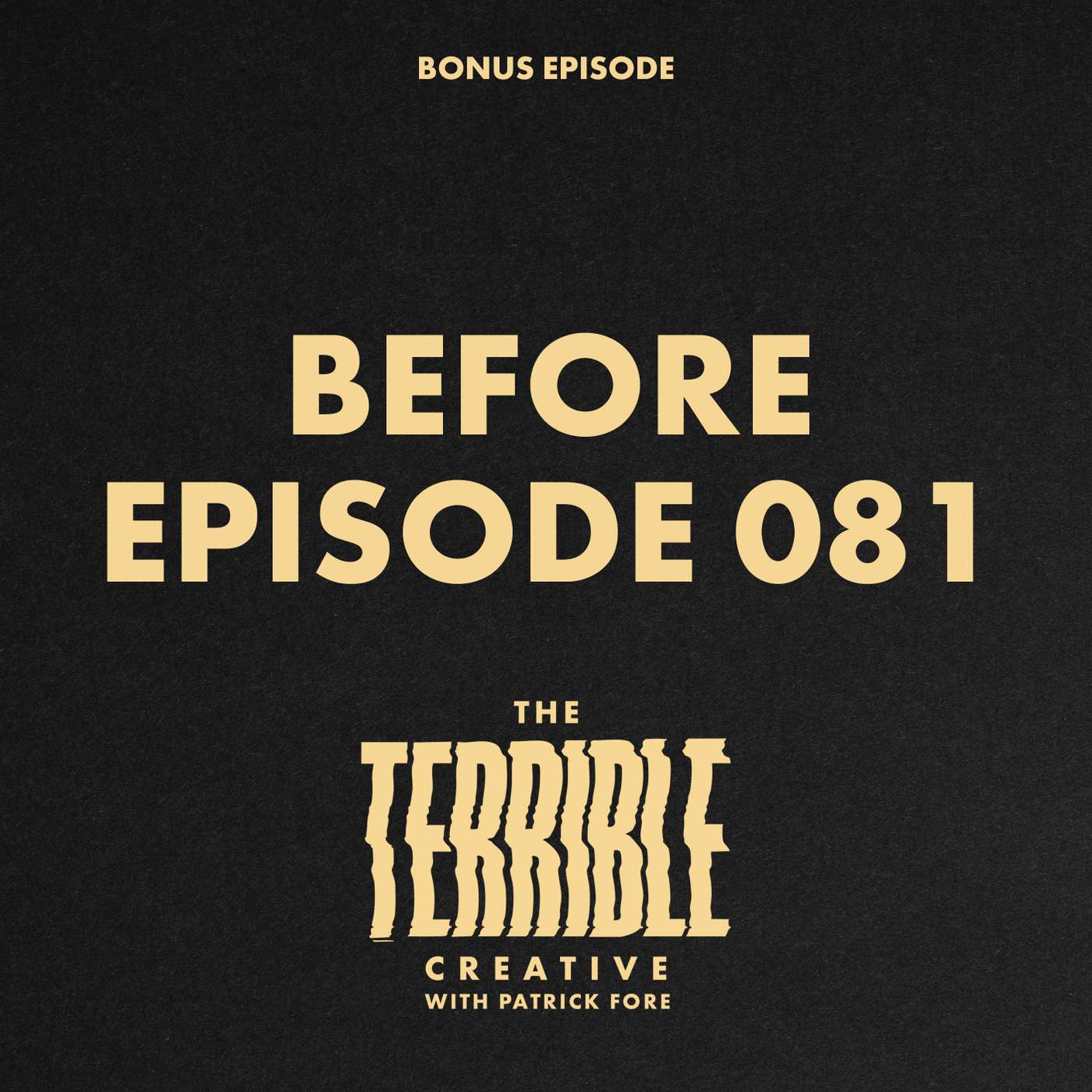 Before Episode 081