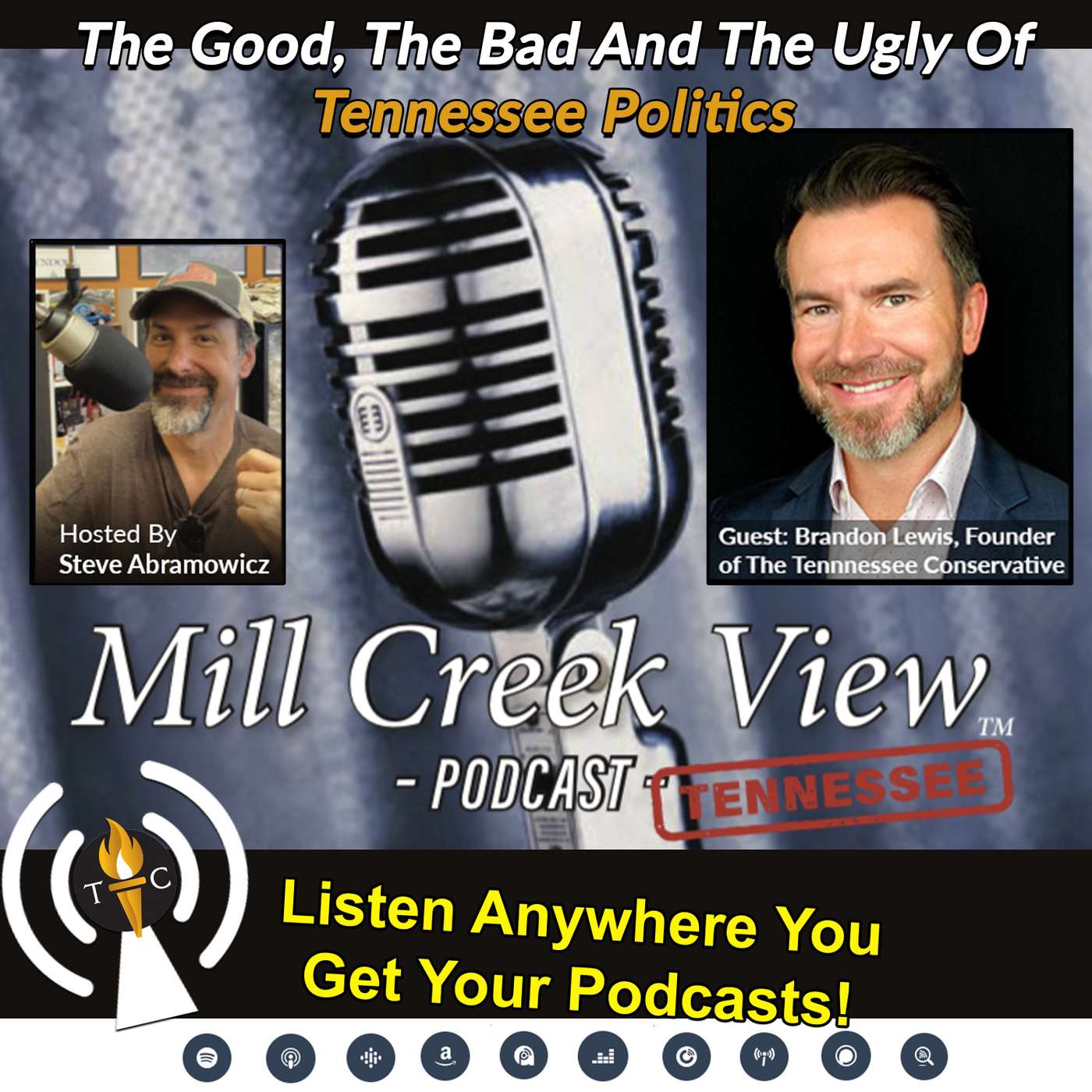 Brandon Lewis On The Mill Creek View Tennessee Podcast: The Good, The Bad And The Ugly Of Tennessee Politics
