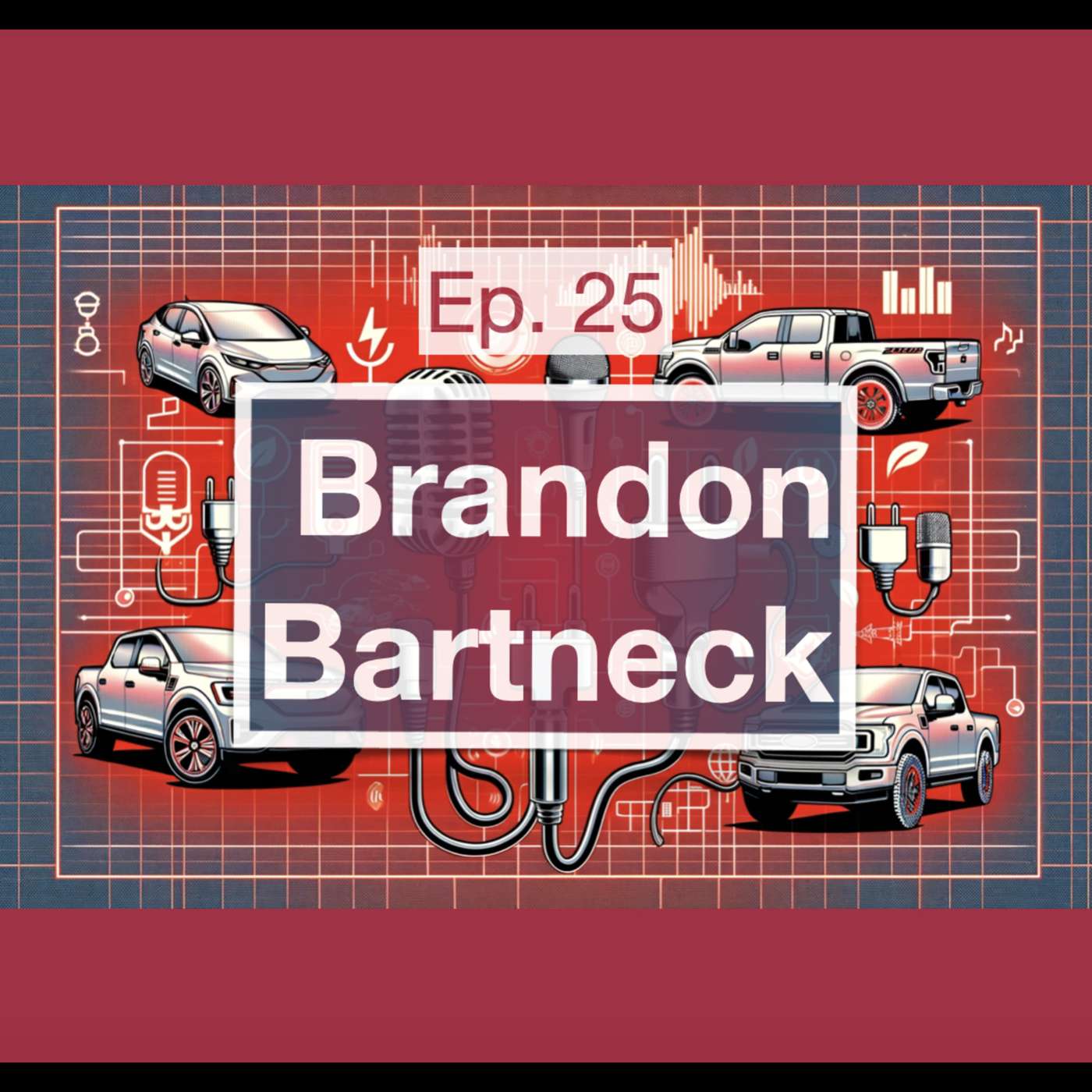Brandon Bartneck from Future of Mobility Podcast episode artwork