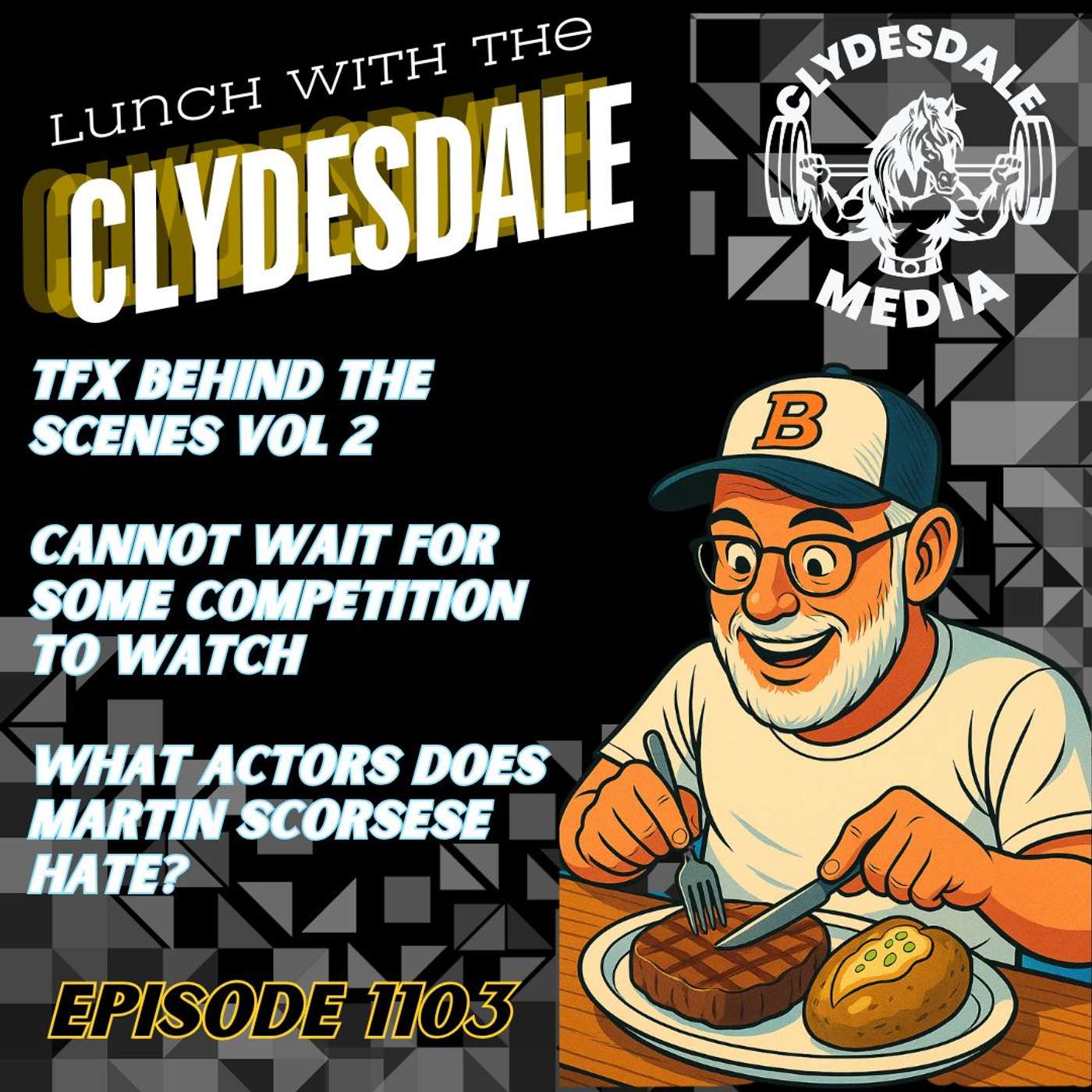 Lunch with the Clydesdale - We finally get some competition to watch tonight! episode artwork