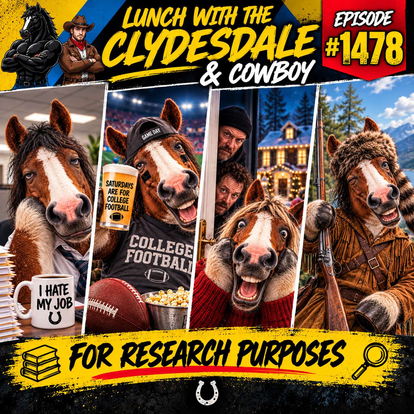 Lunch with the Clydesdale & Cowboy - When is Too Late to Bail on a Movie? episode artwork