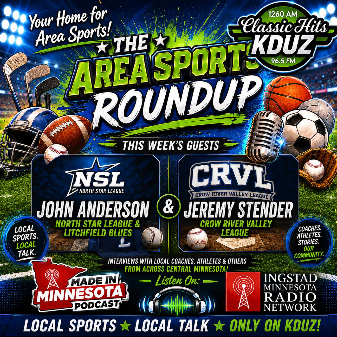 AREA SPORTS ROUNDUP episode artwork