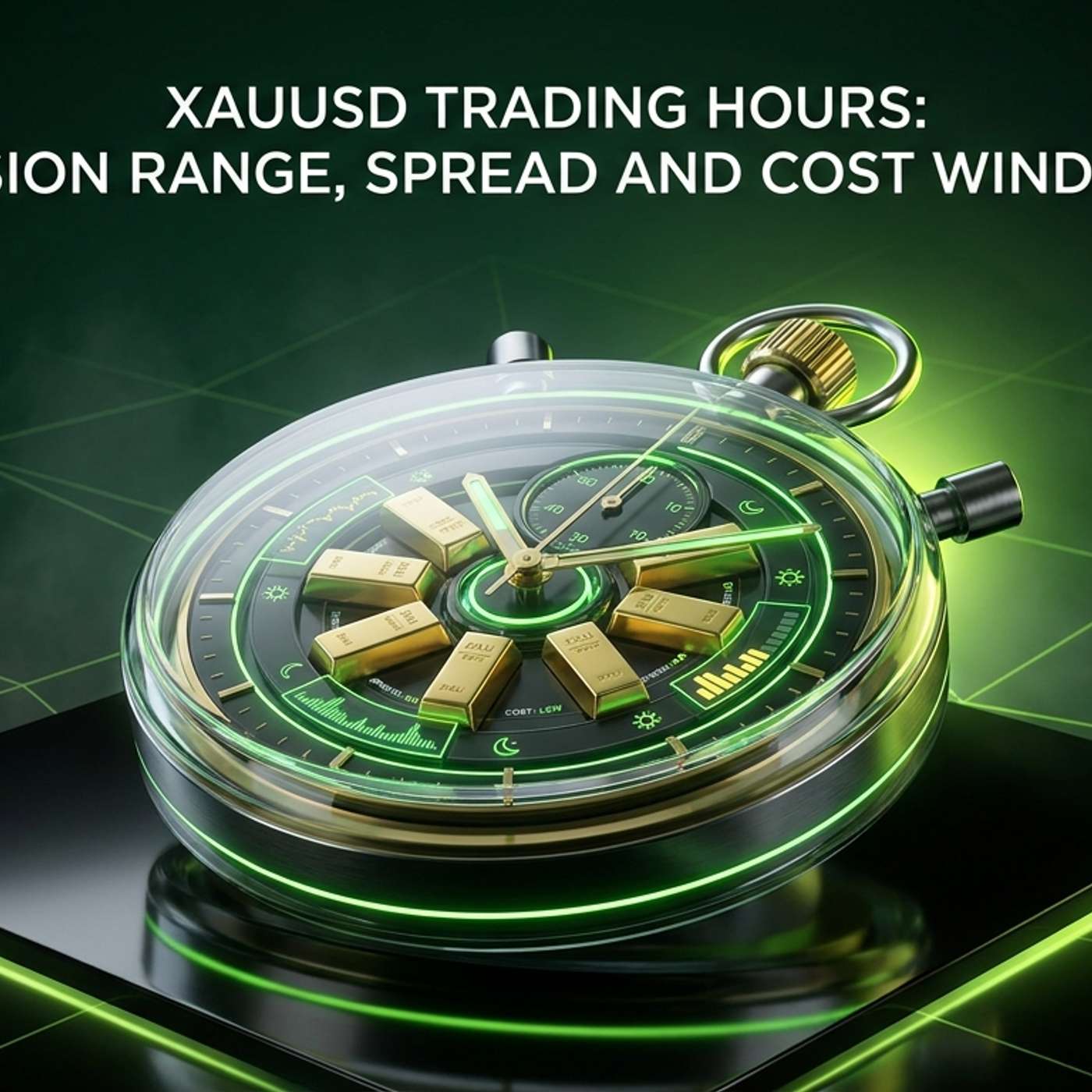 XAUUSD Trading Hours: Session Range, Spread and Cost Windows