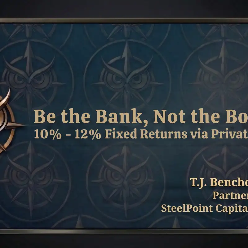 Be the Bank, Not the Borrower: 10% - 12% Fixed Returns via Private Lending