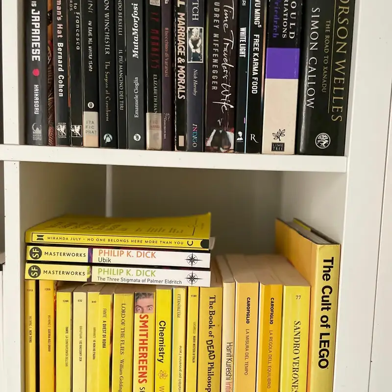 Every library in my life (welcome to my circus)