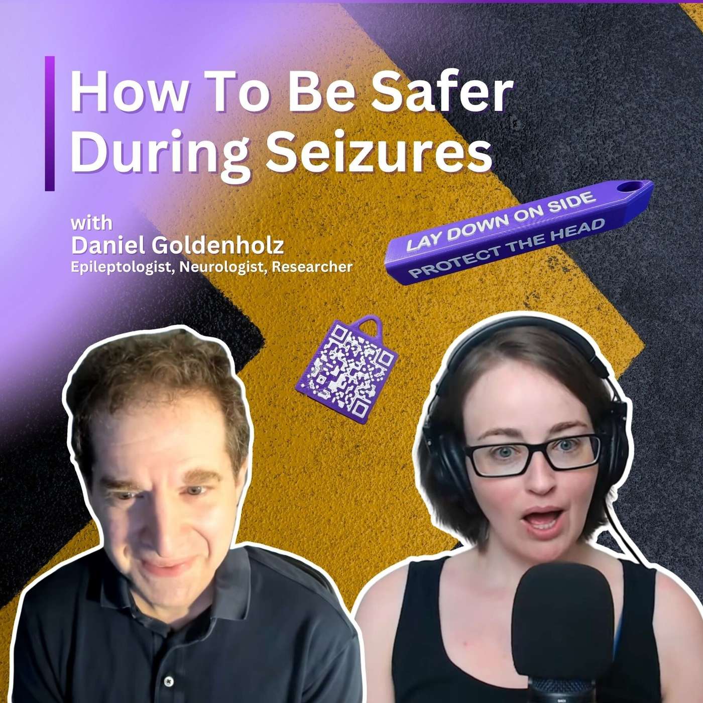 How To Be Safer During Seizures: SafeSteps! - Daniel Goldenholz episode artwork