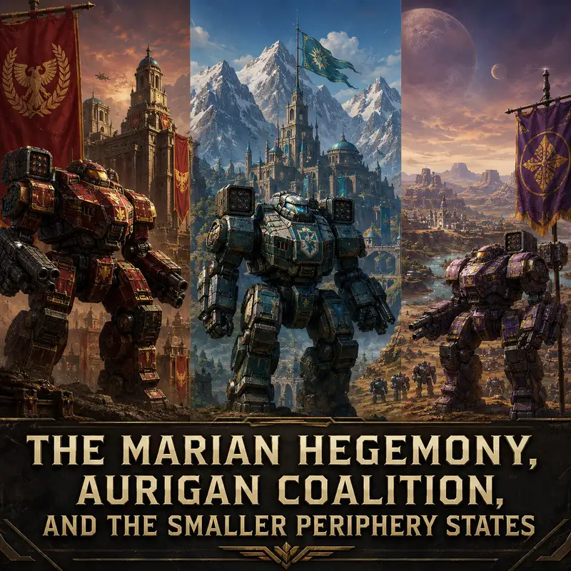 The Marian Hegemony, Aurigan Coalition, and the Smaller Periphery States