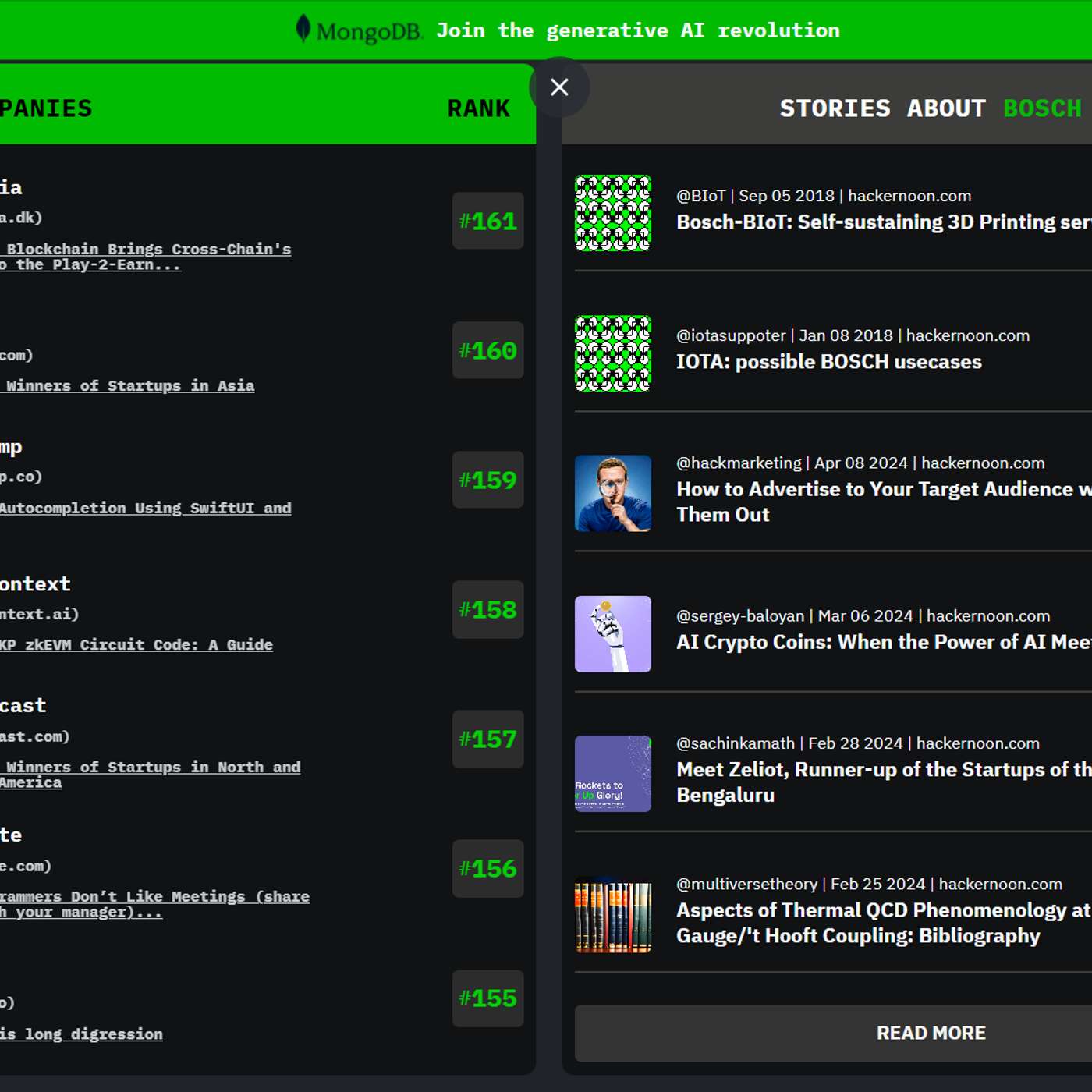 Tech Companies Tech Brief By HackerNoon