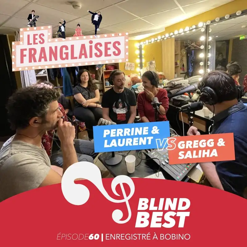 [n°60] Avec les Franglaises, Perrine & Laurent vs. Gregg & Saliha : du français, de l'anglais, et de la rigolade
