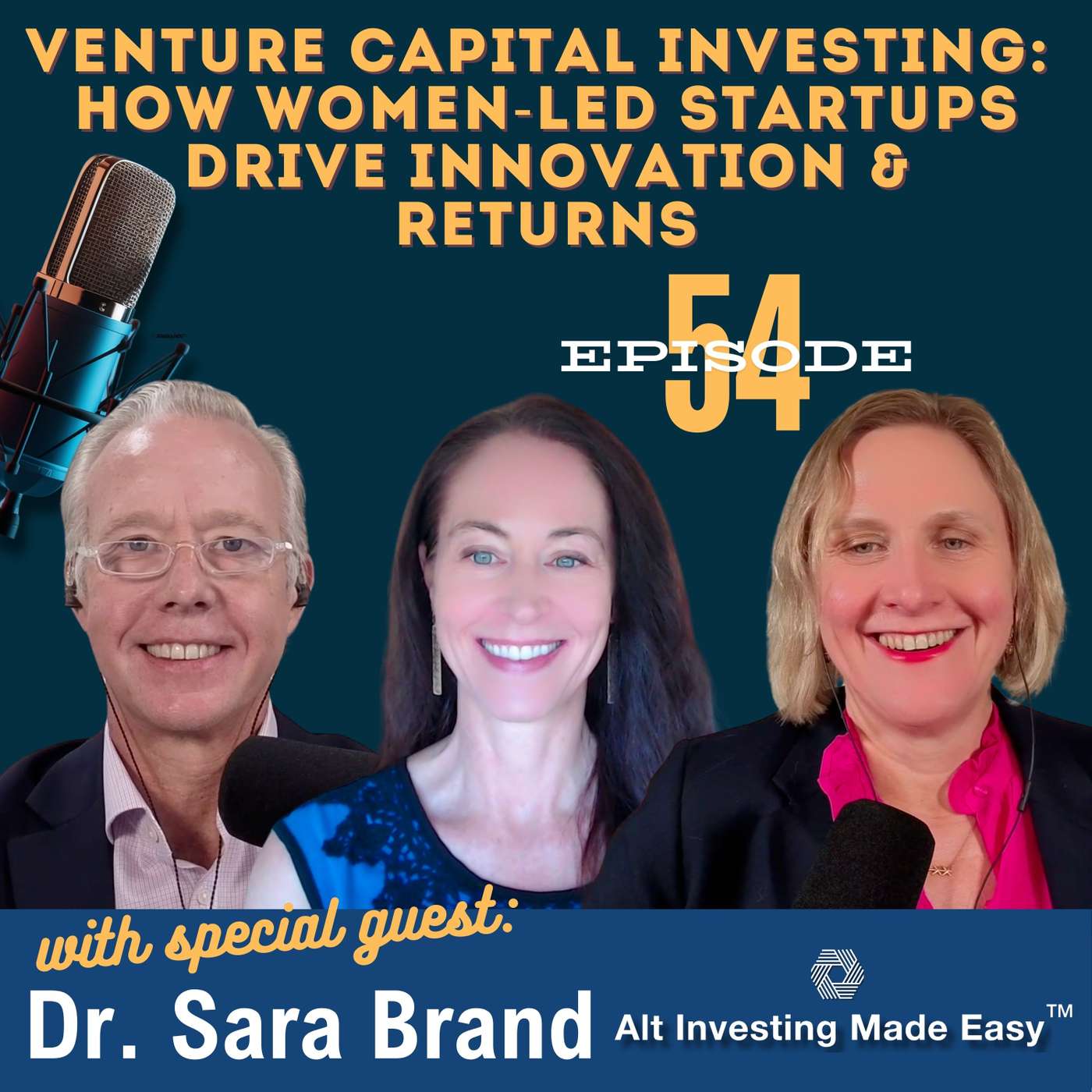 #54 Venture Capital Investing: How Women-Led Startups Drive Innovation & Returns #54 Venture Capital Investing: How Women-Led Startups Drive Innovation & Returns