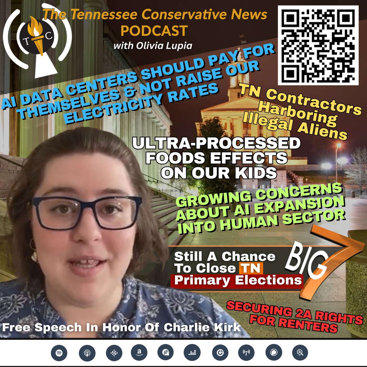 AI Concerns, 2A Rights, Ultra-Processed Foods, Primary Elections & Harboring Illegal Aliens & More!