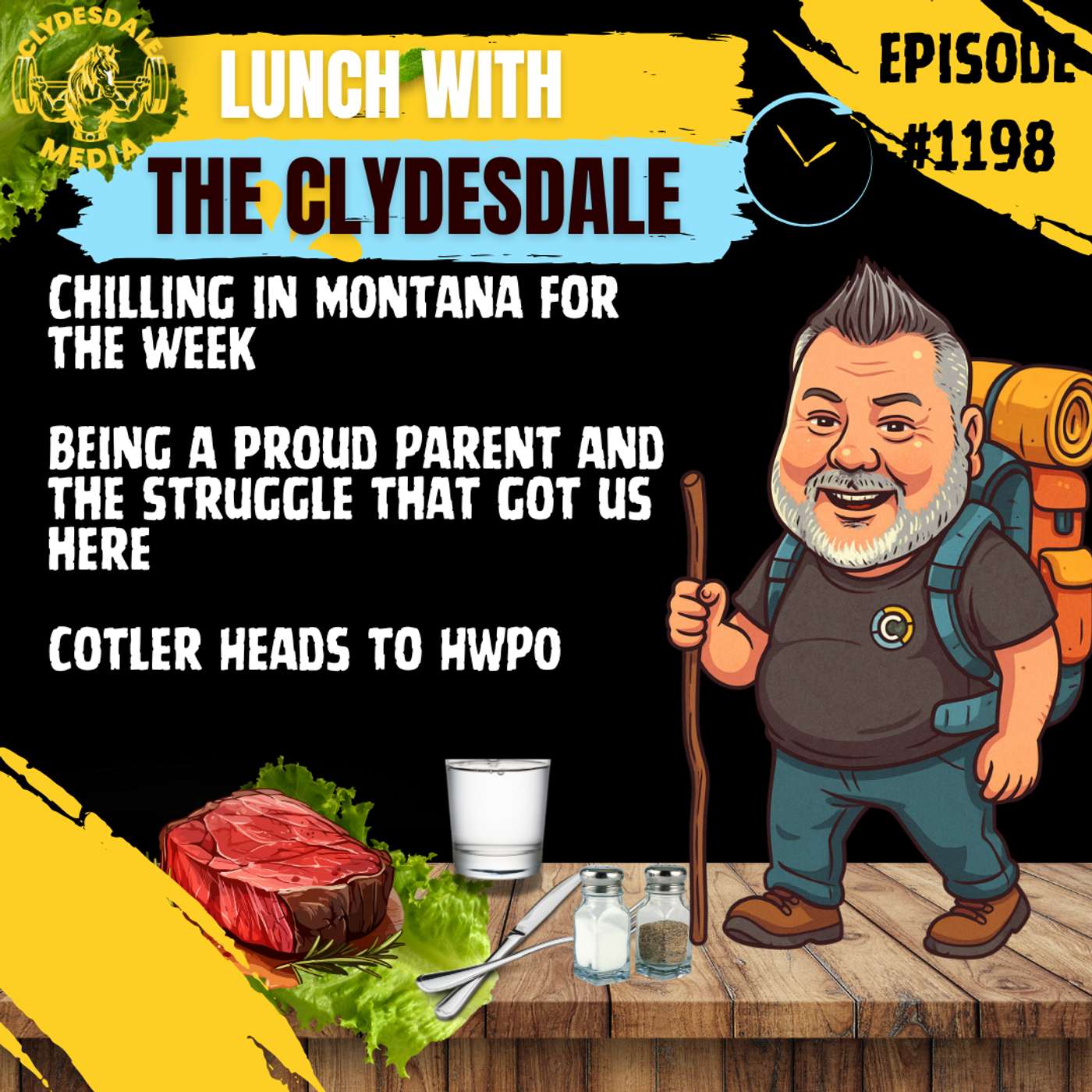Lunch with the Clydesdale - Hanging Out in God's Country episode artwork