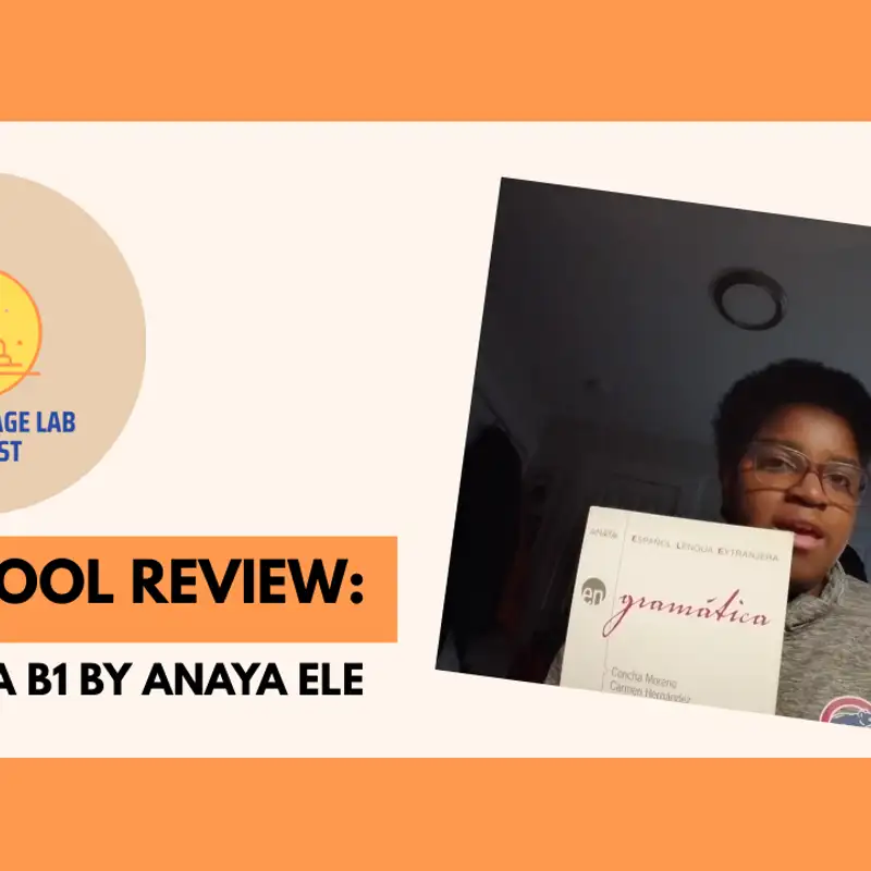 Gramática Medio B1, ANAYA ELE: A Lab Tool Book Review 