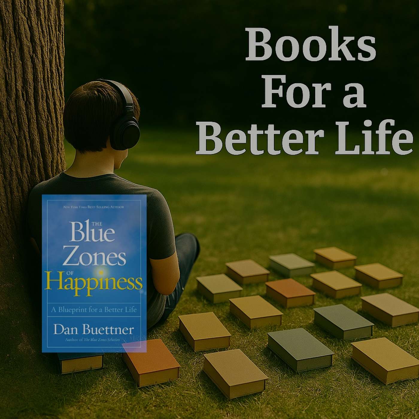 The Blue Zones Secrets for Living Longer (By Dan Beuttner) (AI Generated) #46 episode artwork