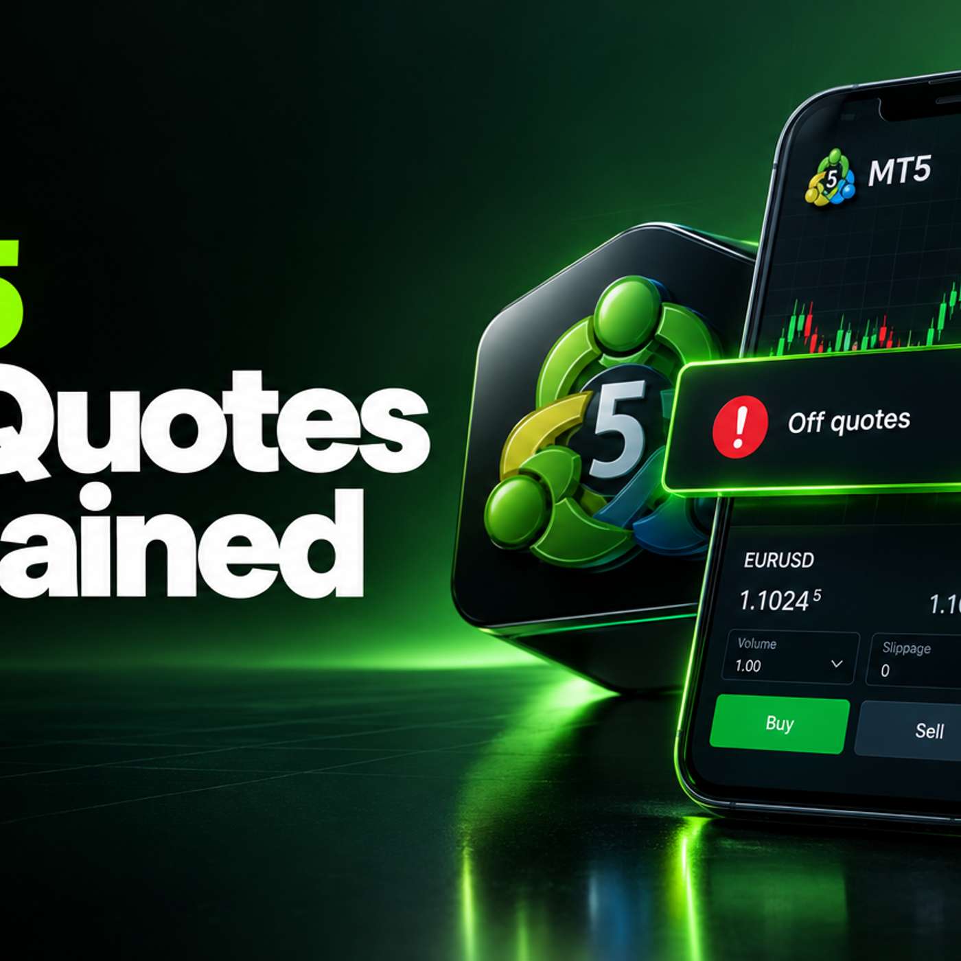 MT5 Off Quotes Error: What the Message Means and What to Check